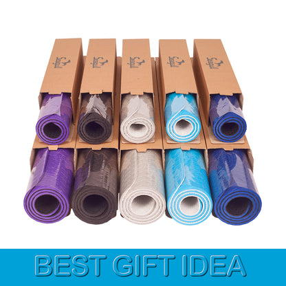 Seagull grooming mats rolled and packed in branded corrugated cardboard tubes in assorted colors